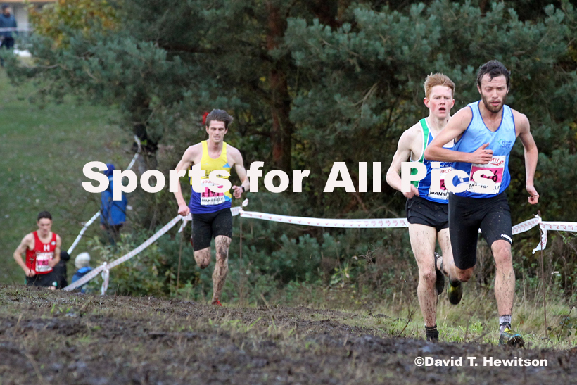 Senior men, National Cross Country Relay Champs., Berry Hill Park, Mansfield.  Photo: David T. Hewitson/Sports for All Pics
